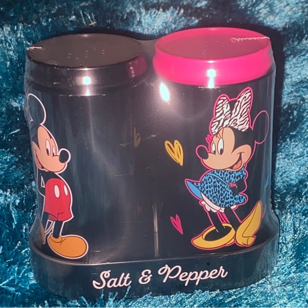 Mickey and Minnie Salt and Pepper Shakers